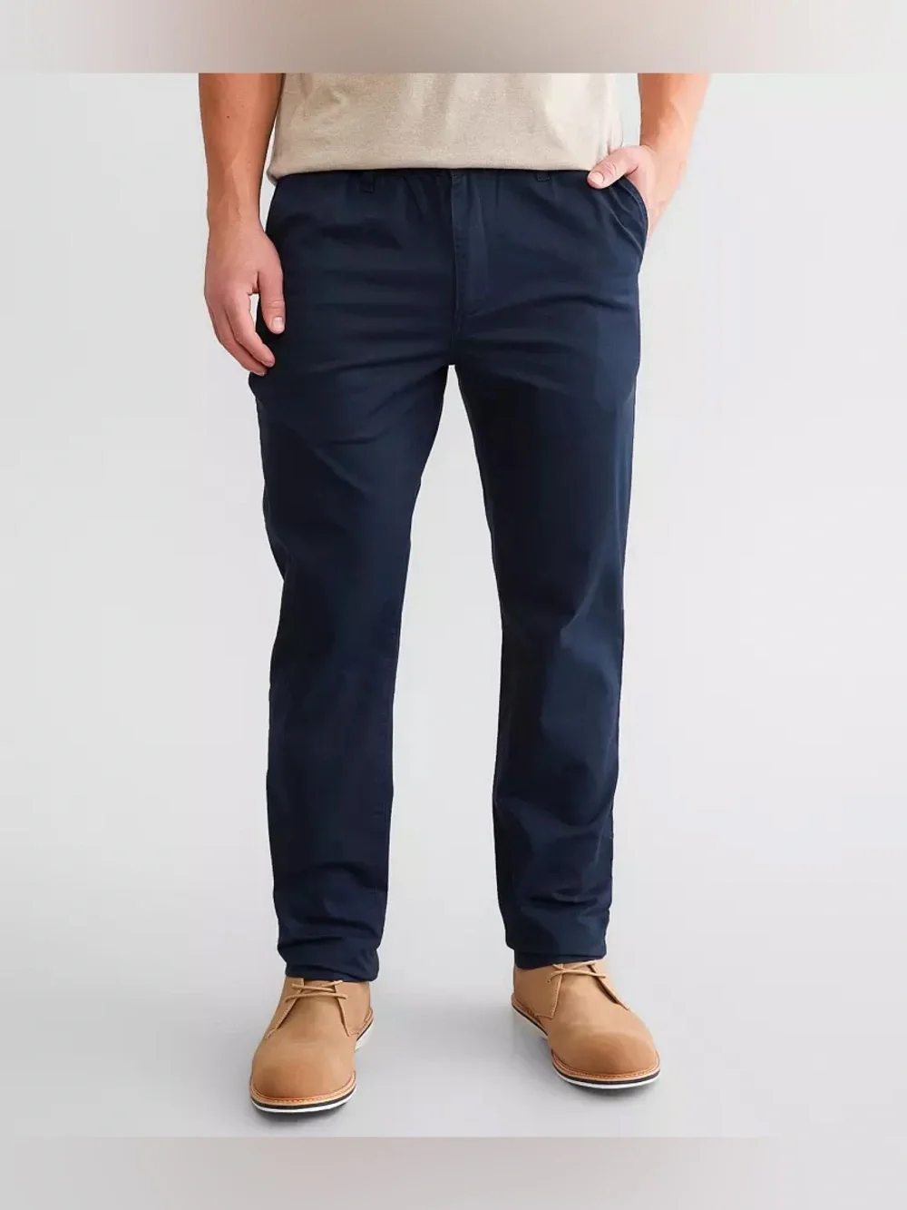 Chubbies Pants Mens XL The Armadas Twill Stretch Chino Navy 28.5” Inseam